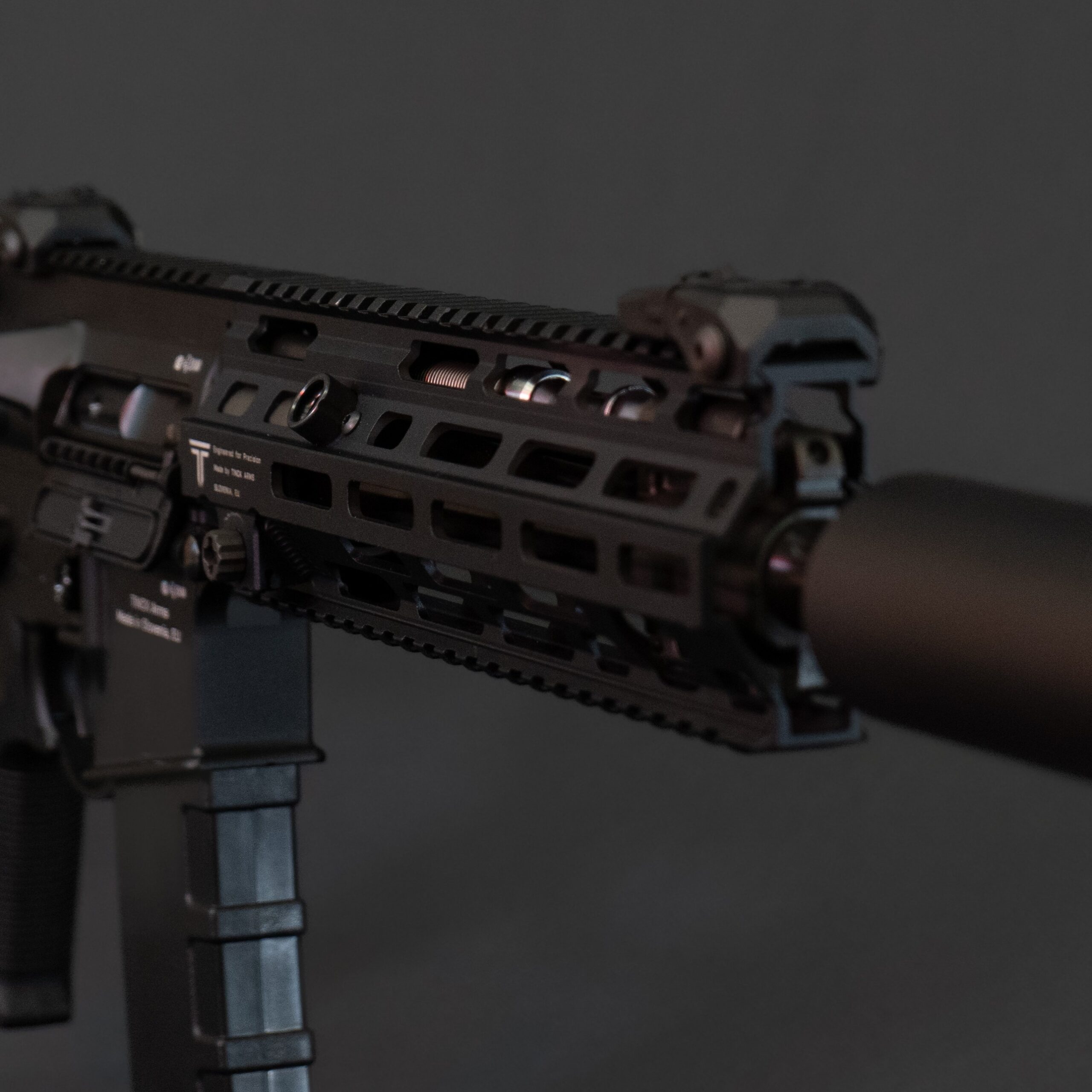 carbine handguard+supressor manjša